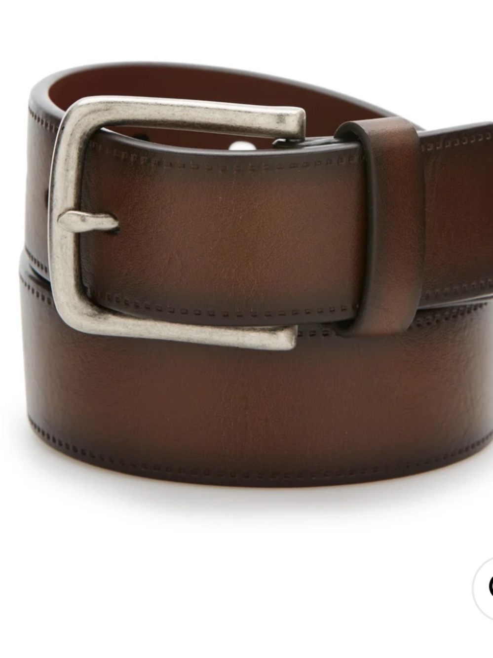 Men’s Penguin Leather Men's Belt - Brown. New.